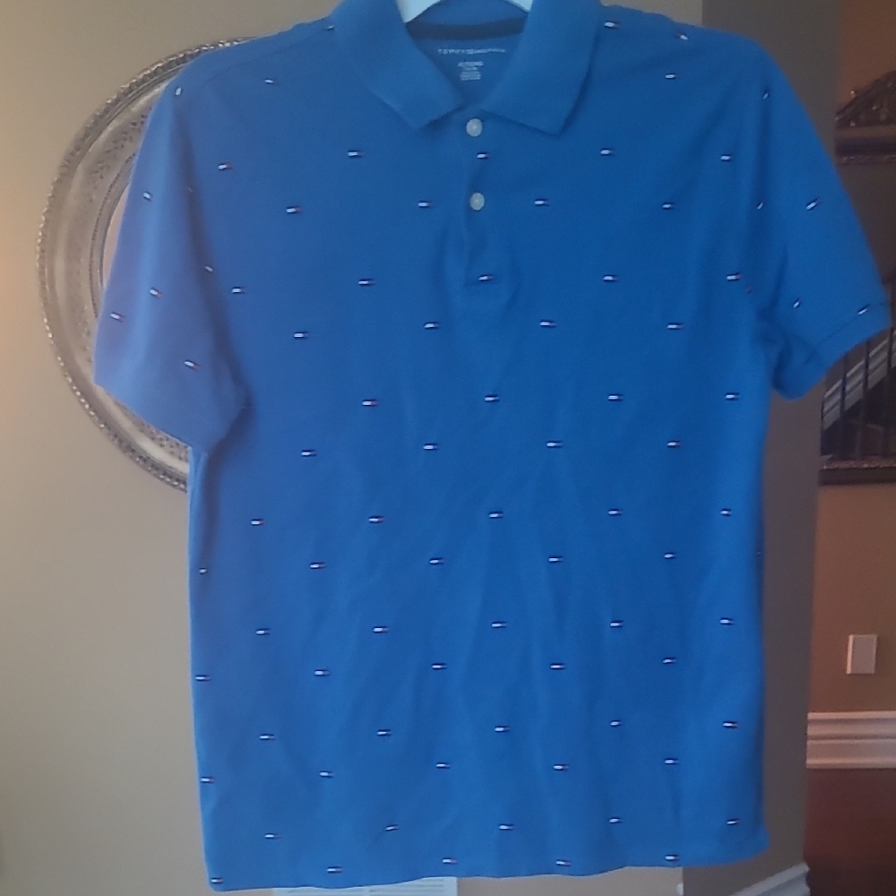 Tommy Hilfiger Boy's Blue Polo Shirt